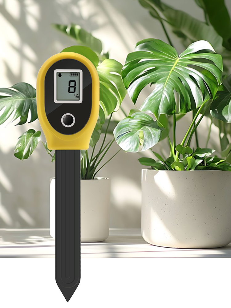Precision Digital Soil pH & Moisture Meter – Fast, Portable, Backlit, High Sensitivity, for Garden & Laboratory